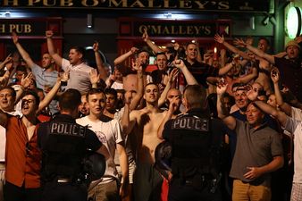 French police reportedly use tear gas on England fans for a second time