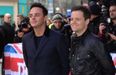 Ant & Dec celebrated news of their OBEs in a very Ant & Dec way