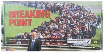 People are saying Nigel Farage’s new Brexit poster resembles Nazi Propaganda