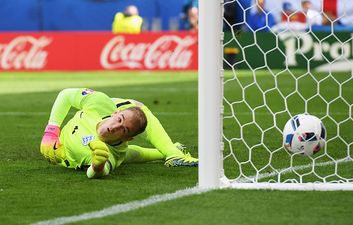 England fans are fuming with Joe Hart following Gareth Bale’s freekick