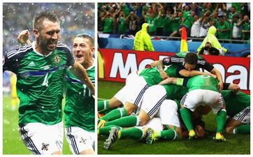 Absolute scenes as Northern Ireland end 30-year wait for a tournament goal