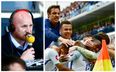 This John Hartson’s death stare says it all as he watches Daniel Sturridge winner in BBC studio