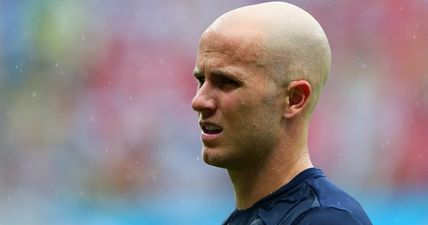 US captain Michael Bradley wore a special armband to honour Orlando massacre victims