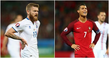 This was Cristiano Ronaldo’s cruel putdown to the Iceland captain