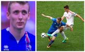 Viewers really enjoyed this Iceland player spitting on himself