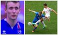 Viewers really enjoyed this Iceland player spitting on himself