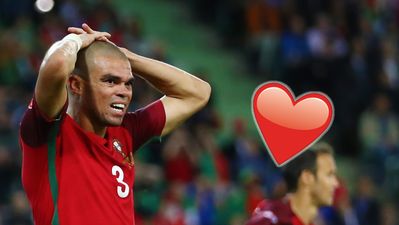 Hugely popular Pepe delights viewers during Portugal’s match against Austria