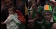 Irish fans outdo themselves by trying to get French baby off to sleep with train lullaby