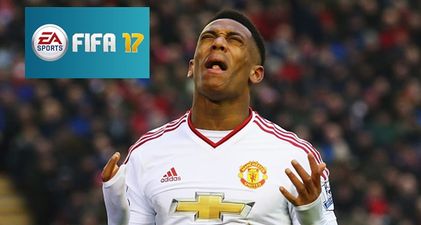 Fans will be dumbfounded by Anthony Martial’s rating in FIFA 17