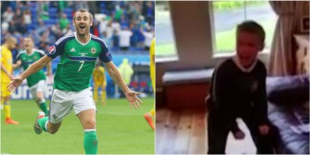 Watch this young Northern Ireland fan’s heartwarming reaction to birthday surprise that went viral