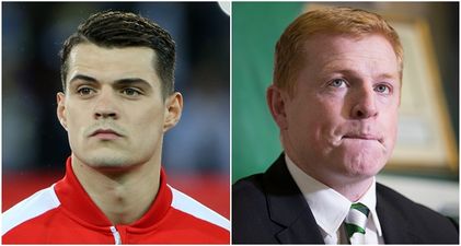 Neil Lennon offers a pretty damning comparison of Arsenal newboy Granit Xhaka