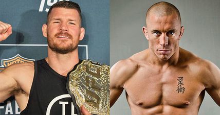 The rumoured Georges St Pierre vs Michael Bisping superfight just got real