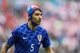 Vedran Corluka wears his hat again and everyone is making jokes