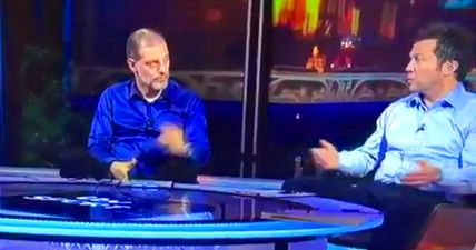 Brilliant Bilic mugs off Lothar Matthaus with a simple hand gesture