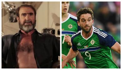 This Eric Cantona version of Will Grigg’s on Fire is the strangest yet