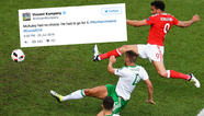 People rally around Gareth McAuley after his own goal knocked Northern Ireland out