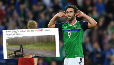 The nation is in emotional turmoil after Will Grigg has been officially extinguished