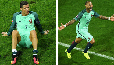 Cristiano Ronaldo celebrated scoring the winner against Croatia… despite not scoring