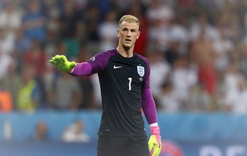 The man with the @JoeHart Twitter handle is having a rough time