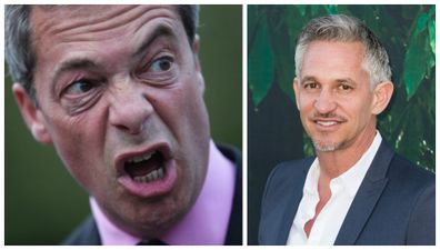 “I was wrong when I called Farage a dick and I apologise…” – Gary Lineker clarifies his Nigel Farage comments