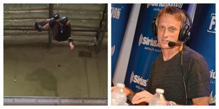 Tony Hawk can still land a 900 at the age of 48