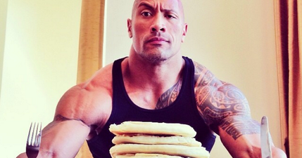 Can you smell what The Rock is cooking?