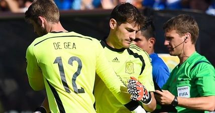 Iker Casillas sounds extremely pissed off about losing his place to David de Gea