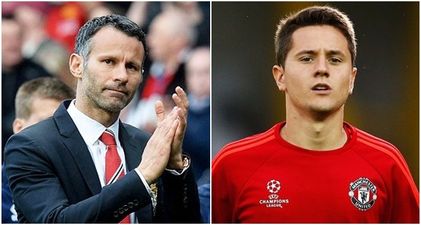 Ander Herrera posts classy tribute to Ryan Giggs as he leaves Manchester United