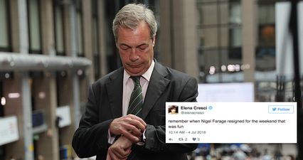 Nigel Farage announces resignation, but people aren’t convinced