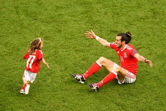 UEFA are frowning on Wales players’ “pitch-encroaching” kids