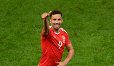 Hal Robson-Kanu only got his first Wales call-up because of a joke