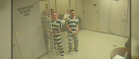 A group of inmates broke out of their cells to save a guard’s life