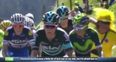 Chris Froome punches a spectator who starts running next to him