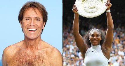 Cliff Richard surprising Serena Williams is the creepiest thing you’ll see all day