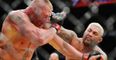 Mark Hunt and Brock Lesnar’s faces say it all after brutal UFC 200 slog