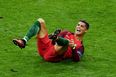 Cristiano Ronaldo in tears as injury forces him out of Euro 2016 final