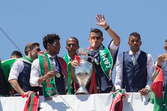 Cristiano Ronaldo shares his view of Portugal’s Euro 2016 celebrations