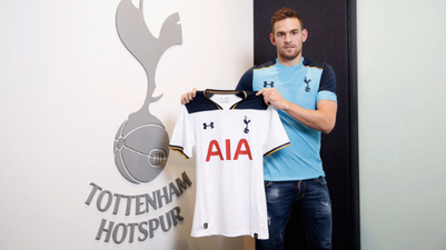 Tottenham announce the signing of Dutch international Vincent Janssen