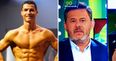 Catalan channel went to the trouble of photoshopping out Ronaldo’s six-pack