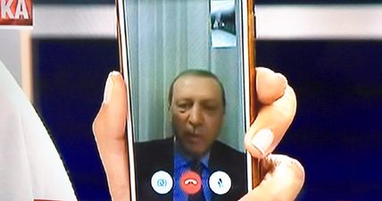 Turkish President forced to make statement via Facetime as military seize media control