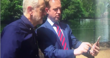 Watch Jeremy Corbyn play Pokémon Go and offer a withering assessment