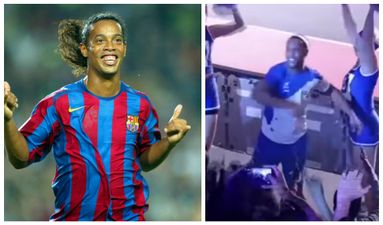 This masterful Ronaldinho performance was his last in the Indian Futsal League