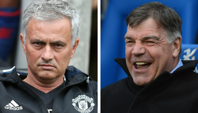 Jose Mourinho’s response to Big Sam getting the England job is priceless