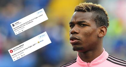 Manchester United fans have spotted a Pogba shaped hole in the club’s squad number list