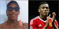 Anthony Martial shared a little too much in this Instagram holiday video