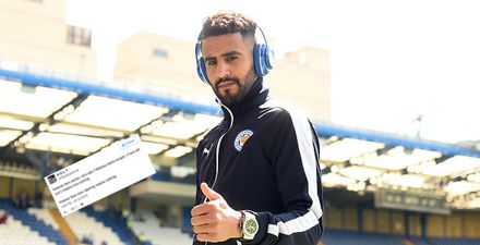 Fans are reading a hell of a lot into Riyad Mahrez starting a friendly