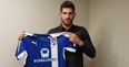 Ched Evans scores on his return to professional football