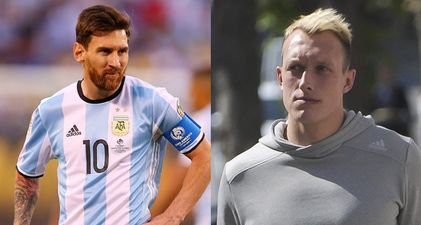 Lionel Messi has gone all Phil Jones with his jazzy new hair style