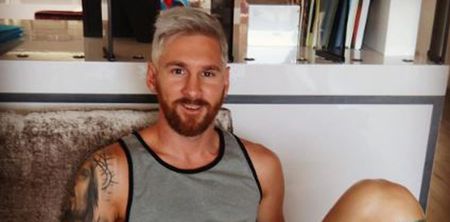 There is absolutely no doubt over who should be blamed for Lionel Messi’s new hairdo