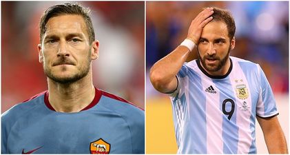 Francesco Totti’s thoughts on Gonzalo Higuain’s transfer are something else